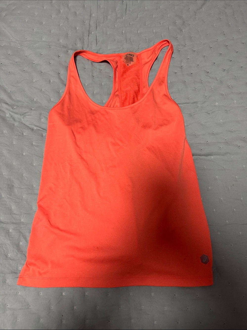 ASICS Coral Racerback Performance Tank Top